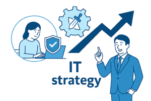 IT戦略策定 伴走支援 業務整理 あるべき姿 使えるIT IT戦略 経営戦略 支援後イメージ Backpedal バックペダル 株式会社Backpedal
